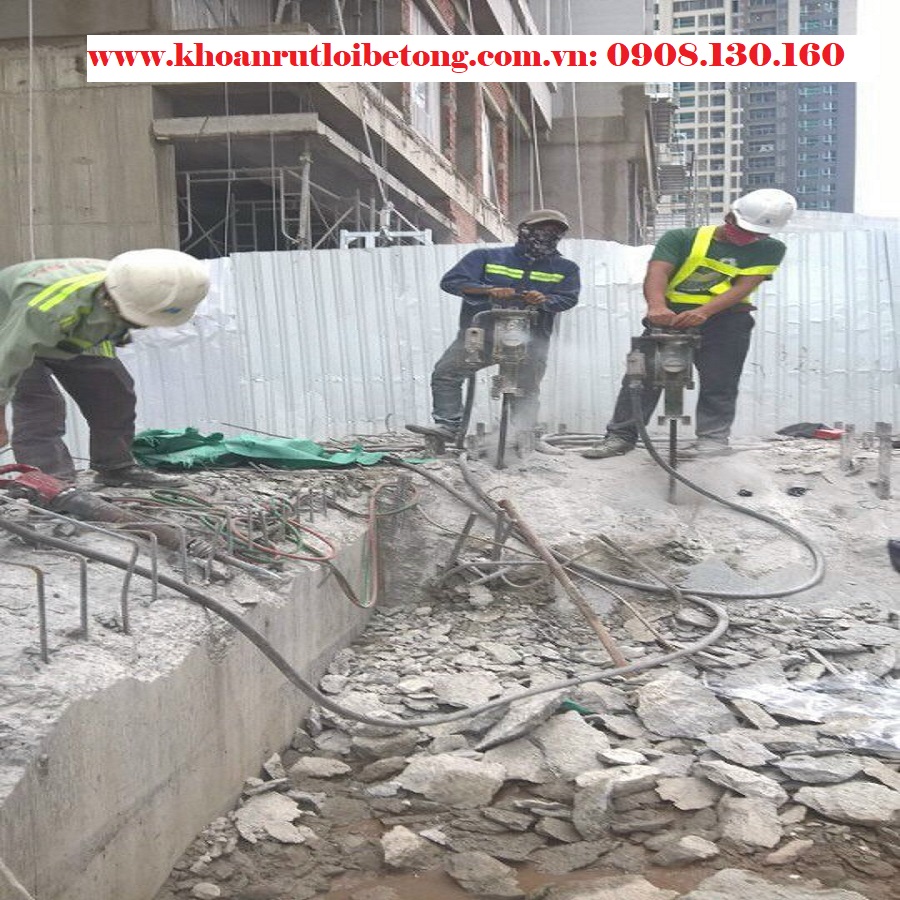 Khoan cắt bê tông Quận Tân Bình, Phục vụ tận tình chu đáo