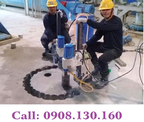 Khoan rút lõi bê tông Tiền Giang, uy tín hàng đầu