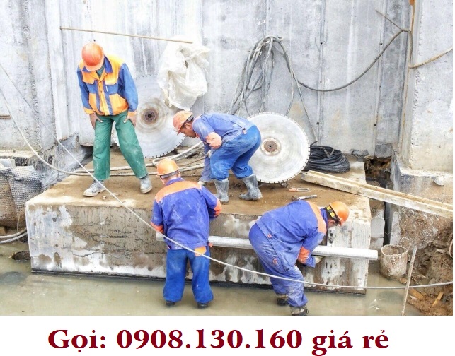 Khoan cắt bê tông Kiên Giang, thi công trọn gói giá rẻ