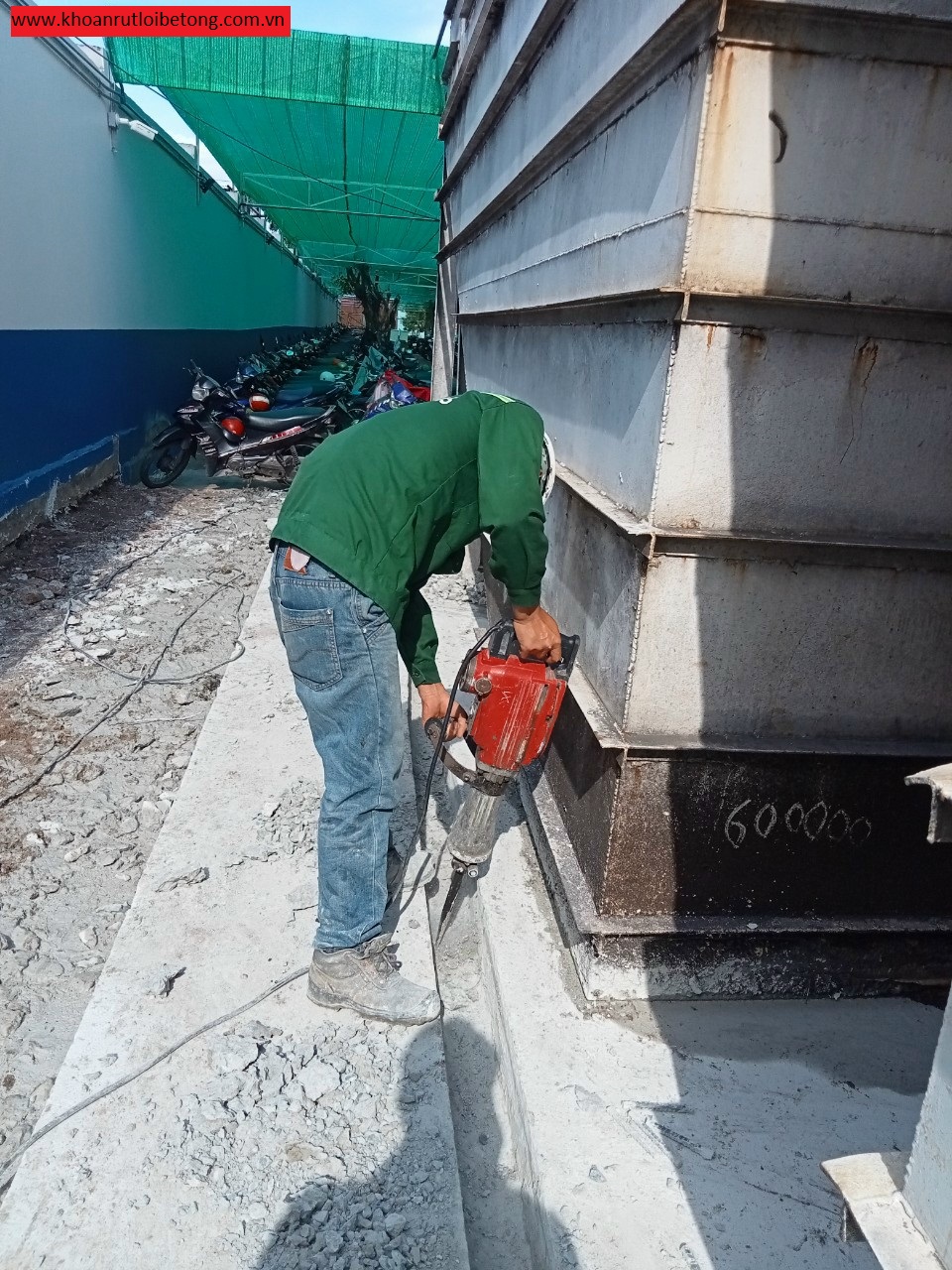 Khoan cắt bê tông Bến Tre, Cam kết chuyên nghiệp giá rẻ
