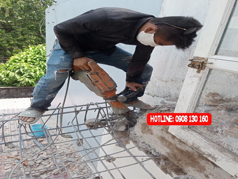 Khoan Cắt Bê Tông Dĩ An Nhanh Gọn, Không Ồn, Không Bụi