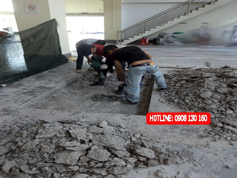 Khoan Cắt Bê Tông Quận 8 – Thi Công Nhanh, Giá Rẻ, Sạch Đẹp