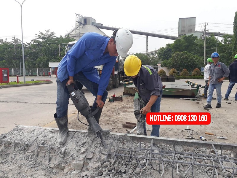 Khoan cắt bê tông Bến Cát Bình Dương nhanh chóng, an toàn