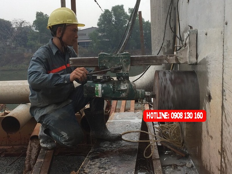 Khoan Cắt Bê Tông Khu Công Nghiệp Sóng Thần Giá Tốt, Uy Tín