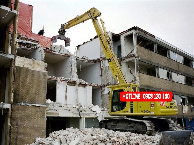 Phá Dỡ Nhà Cũ Hóc Môn, Củ Chi, Bình Chánh, Nhà Bè Trọn Gói