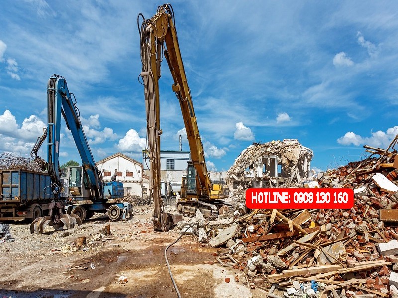Phá Dỡ Nhà Cũ Quận 3 Trọn Gói – Có Mặt Sau 15 Phút