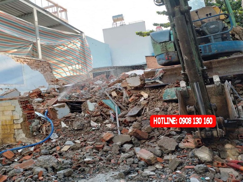 Phá Dỡ Nhà Cũ Quận 3 HCM Giá Rẻ | Nhanh Chóng – An Toàn